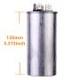 HUAREW 45 5 Capacitor 45+5 uF MFD 370/440 VAC CBB65 Dual Run Start Round Capacitor for Condenser Straight Cool or Heat Pump Air Conditioner or AC Motor and Fan Starting