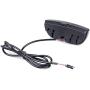 Ebike 6V LED Tail Light for Bafang Mid Drive Crank Motor Kit 250W 350W 500W 1000W Electric Bike Rear Rack Brake Lamp