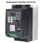 Motor Inverter, Variable Frequency Drive DC 24V Cooling Fan Easy Installation for Machine
