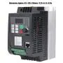 Motor Inverter, Variable Frequency Drive DC 24V Cooling Fan Easy Installation for Machine