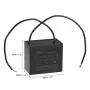 uxcell Ceiling Fan Capacitor CBB61 30uF 350V AC 2 Wires Metallized Polypropylene Film Capacitor 58x49x35mm for Electric Fan Pump Motor Generator