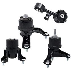 ENA Engine Motor and Trans Mount Set of 4 Compatible with Toyota 2002 2003 2004 2005 2006 Camry 2.4L Auto Trans Replacement for A4203 A4211 A4204 A4207
