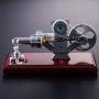 Sunnytech Hot Air Stirling Engine Education Toy Electricity Power Generator LED (FD01)
