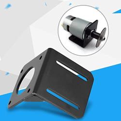 Mounting Bracket, Black Stainless Steel Mounting Stepper Motor Bracket Holder Rack for 57 NEMA23 Stepper Motor