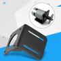 Mounting Bracket, Black Stainless Steel Mounting Stepper Motor Bracket Holder Rack for 57 NEMA23 Stepper Motor