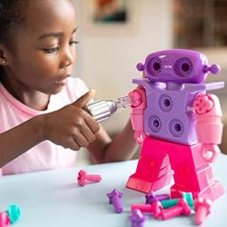 Educational Insights Design & Drill Sparklebot Robot Toy, 23 Piece Set, Kids Drill Sets, STEM Toys, Gift for Boys & Girls, Ages 3+