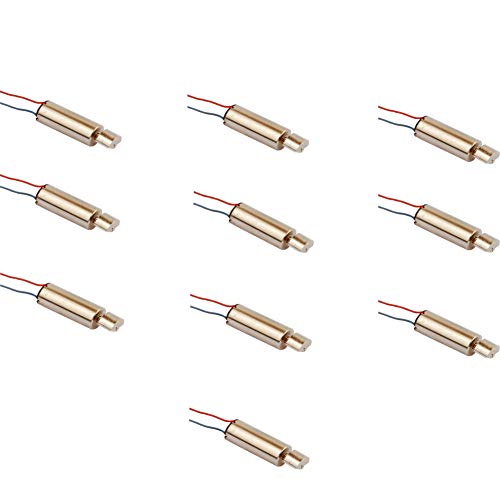 BAENRCY Powerful 10pcs 6x14mm Micro Vibration Motor 1.5V-4.5V 0.195A 19000RPM Strong Vibration