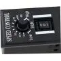 Tuimiyisou Motor Speed Controller DC PWM Brush Generator Control Adjustable 10-60V 6A with Reversible Switch Industrial Automation-Motor Speed Controller