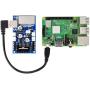 OSOYOO 4WD L298N Motor Driver Board Dual H Bridge DC JST Connectors for Robotic Smart Car for Arduino Rapsberry Pi 3 3b 4b
