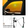 A-Premium Power Window Regulator with Motor Replacement for Oldsmobile Alero Pontiac Grand Am 1999-2005 Front Driver Side 4-Door