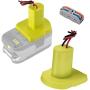 Power Wheels Adaptor for Ryobi 18V P108 P107 P102 Battery Dock Power Connector Rc car Rc Truck 12 Gauge Robotics