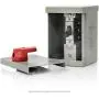 Leviton N3303-DS 30 Amp, 600 Volt, Toggle In Type 3R Enclosure Three-Pole, Industrial Grade, Grounded To Enclosure, Gray