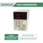 KORAD KA3005P - Programmable Precision Variable Adjustable 30V, 5A DC Linear Power Supply Digital Regulated Lab Grade & Elenco Banana to Banana Test Lead Set - TL-18