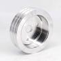 KIPA Aluminium triple groove crankshaft pulley For SB Chevy SBC 350 Crank SWP Short Small Block Chevy with a Short Water Pump 6.6