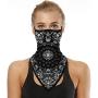 CoolPro 1pcs Men Women Face Bandana Mask Ear Loops Neck Gaiters for Dust Wind Motorcycle
