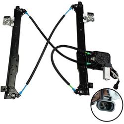 LAFORMO 741-578 Rear Driver Side Power Window Regulator with Motor Assembly Compatible with Silverado/Tahoe/Suburban/Avalanche 1500 2500 3500 00-06 Cadillac Escalade 02-06 GMC Yukon XL/Sierra