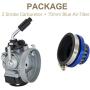 Carburetor 2 Temps pour Moteur 80cc 49cc 66cc 70cc Vélo Moto – Bleu – IVONNEY Carburetor 2 Temps pour Moteur 80cc 49cc 66cc 70cc Vélo Moto – Bleu – IVONNEY
