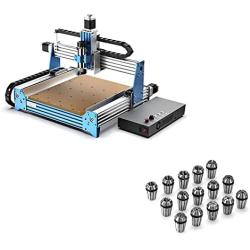 Genmitsu CNC Router Machine PROVerXL 4030 with GRBL Control + 15PCS ER11 Precision Spring Collet Set (1.0mm-7.0mm & 1/4