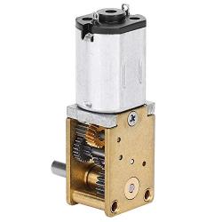 Fafeicy N20 DC12V Mini Micro Metal Gear Motor, SPE-ed Reduction CW/CCW Micro Motor, for DIY Engine Toy(DC12V27RPM)