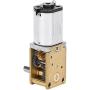 Mini Micro Metal Gear Motor, Reduction Motor Geared Motor N20 DC12V Speed Reduction CW/CCW Micro Motor DC Gear Motor(DC12v381RPM)
