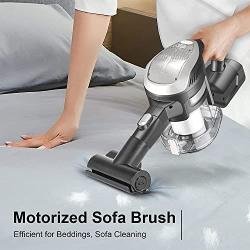 Stick Cordless Vacuum Cleaner, 25KPa Vacuum Cleaner with 250w Motor, 1.3L Dust Cup, Electric Sofa Brush, 15-30mins Runtime, Powerful Cordless Vacuum for Carpet, Hard Floor