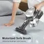 Stick Cordless Vacuum Cleaner, 25KPa Vacuum Cleaner with 250w Motor, 1.3L Dust Cup, Electric Sofa Brush, 15-30mins Runtime, Powerful Cordless Vacuum for Carpet, Hard Floor