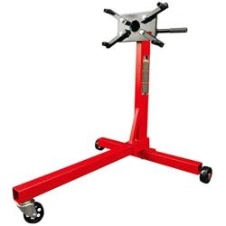 BIG RED T23401 Torin Steel Rotating Engine Stand with 360 Degree Rotating Head: 3/8 Ton (750 lb) Capacity, Red