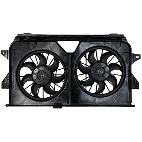 TYC 621370 Cooling Fan Assembly Compatible with 2005-2007 Dodge Caravan/Grand Caravan