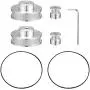ULTECHNOVO Synchronous Wheel, 3D Printer Timing Belt Pulley Synchronous Wheel Set Stepper Motor Pulley Reduction Gear Printer Supplies Timing Wheel Screw Hexagon Wrench