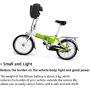24V 15Ah E-Bike Lithium-Ion Battery, Built-in BMS Protection Board, with Hanging Bag and 29.4V Charger, for 200W/250W/400W/500W Motors