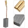 100 Carbon Brushes, 20PCs 5×8×16 mm Electric Motor Drill Carbon Brush Replacement with Great Conductivity, Carbon Brush Set