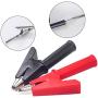 Pince Crocodile Robuste Isolée 10 PCS, Nickelée en Cuivre, Connecteur PVC, 1000V 20A, 5 Couleurs pour Tests Électriques de Laboratoire Pince Crocodile Robuste Isolée 10 PCS, Nickelée en Cuivre, Connecteur PVC, 1000V 20A, 5 Couleurs pour Tests Électriques de Laboratoire