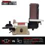 BUCKTOOL BD4801 Bench Belt Sander 4 in. x 36 in Belt and 8 in. Disc Sander with 3/4HP Direct-drive Motor