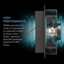 AC Infinity AIRLIFT S10, Shutter Exhaust Fan 10
