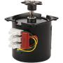 Egg Incubator Motor, 220V Automatic Incubator Hatching Machine Accessory Reversible Synchronous Eggs Turning Motor(with Gear)