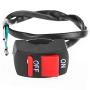 Universal Double Flash Controller Motorbike ON/Off Button Light Motorcycle Switch ATV Bike Handlebar