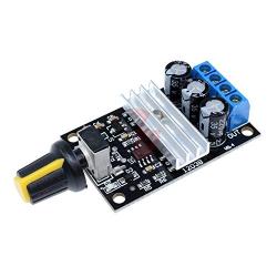 NE555 6V-28V3A DC Motor Speed Controller Smooth Soft Start Brushless Motor Speed Control Power Regulator