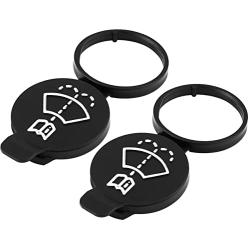 Afa Motors Windshield Wiper Washer Fluid Reservoir Tank Bottle Cap Compatible with Buick Cadillac Chevrolet GMC Washer Reservoir Cap 13227300 Pair
