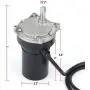 STHRAGERV Electric Stabilizer Jack Motor Compatible with Lippert 113407, 352338, 138445, 178562, 162307, Rear Stabilizer Motor Replacement: K01285-C800, K01285C800, K01531A800 K01531-A800