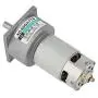 Moteur DC Mini 35W 12V/24V Réglable avec Engrenages Métal, Couple Important, Vitesse Ajustable (12V 150 tr/min) - Sens Unique Moteur DC Mini 35W 12V/24V Réglable avec Engrenages Métal, Couple Important, Vitesse Ajustable (12V 150 tr/min) - Sens Unique