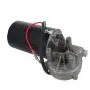Fielect DC 12V 25RPM Reversible Worm Geared Motor High Torque Electric Gear Motor Turbine Worm Gear Box Reduction Motor, Right Threaded Shaft GW70105