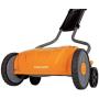 Fiskars 17 Inch Staysharp Push Reel Lawn Mower (6208), Orange