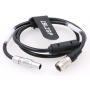 ZBLZGP Nucleus-M Motor Run Stop Cable Hirose 4-pin to 0B 7 Pin for Sony F5 F55 Camera
