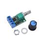 DC Motor Speed Control Potentiometer Governor PWM Regulation Board LED Dimming 10A 5V-16V High Linearity Band Switch Module