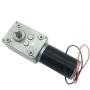 Bringsmart 12V 16rpm DC Worm Gear Motor 70kg.cm High Torque Turbine Electric Gearbox Motor Self-Locking Reversed Mini Engine Geared Motor for DIY Robot Door Lock Curtain Machine (12V 16rpm)