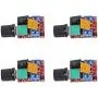 Comidox 4PCS Mini DC 3V 6V 12V 24V 35V PWM Motor Speed Controller Switch Module Ultra Small LED Dimmer 5A