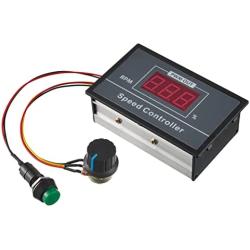 BOJACK DC Motor Speed Controller with Digital Display PWM 30A 6-60V 12V 24V 36V 48V LED Display Control Circuit Board with Start Stop Switch