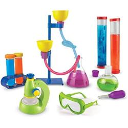 Learning Resources Primary Science Deluxe Lab Set, Science Kit, 45 Piece Set, Ages 3+,Multicolor & Beaker Creatures Liquid Reactor Super Lab - Toy of The Year Finalist, Model:LER3813