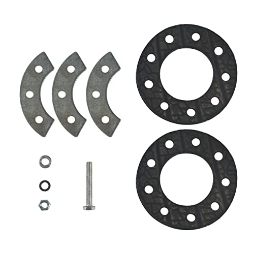 LIANGXUEKEER 9 Holes Sprocket Mount Kit for 49cc 66cc 80cc Engine Motorised Bicycle Bike Parts