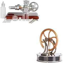 Sunnytech Hot Air Stirling Engine Low Temperature Motor Steam FD01-LT001